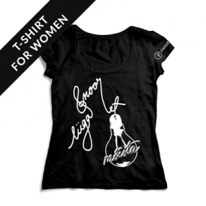 Exclusive T-shirt (for women) & song share